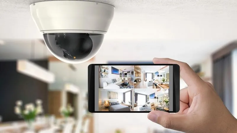 Instalação de câmeras de segurança residencial